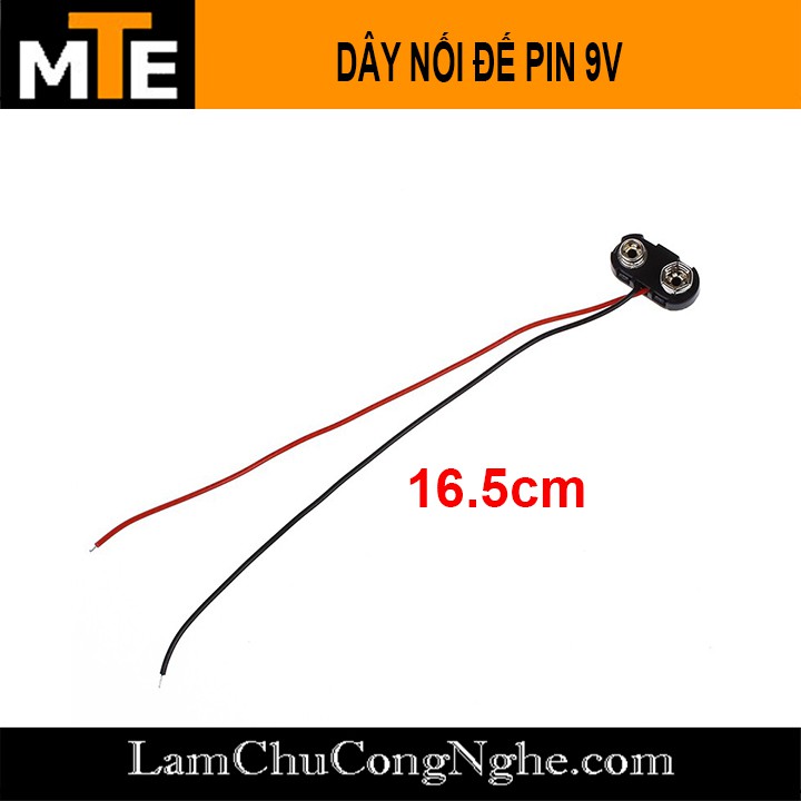 Dây nối đế pin 9V