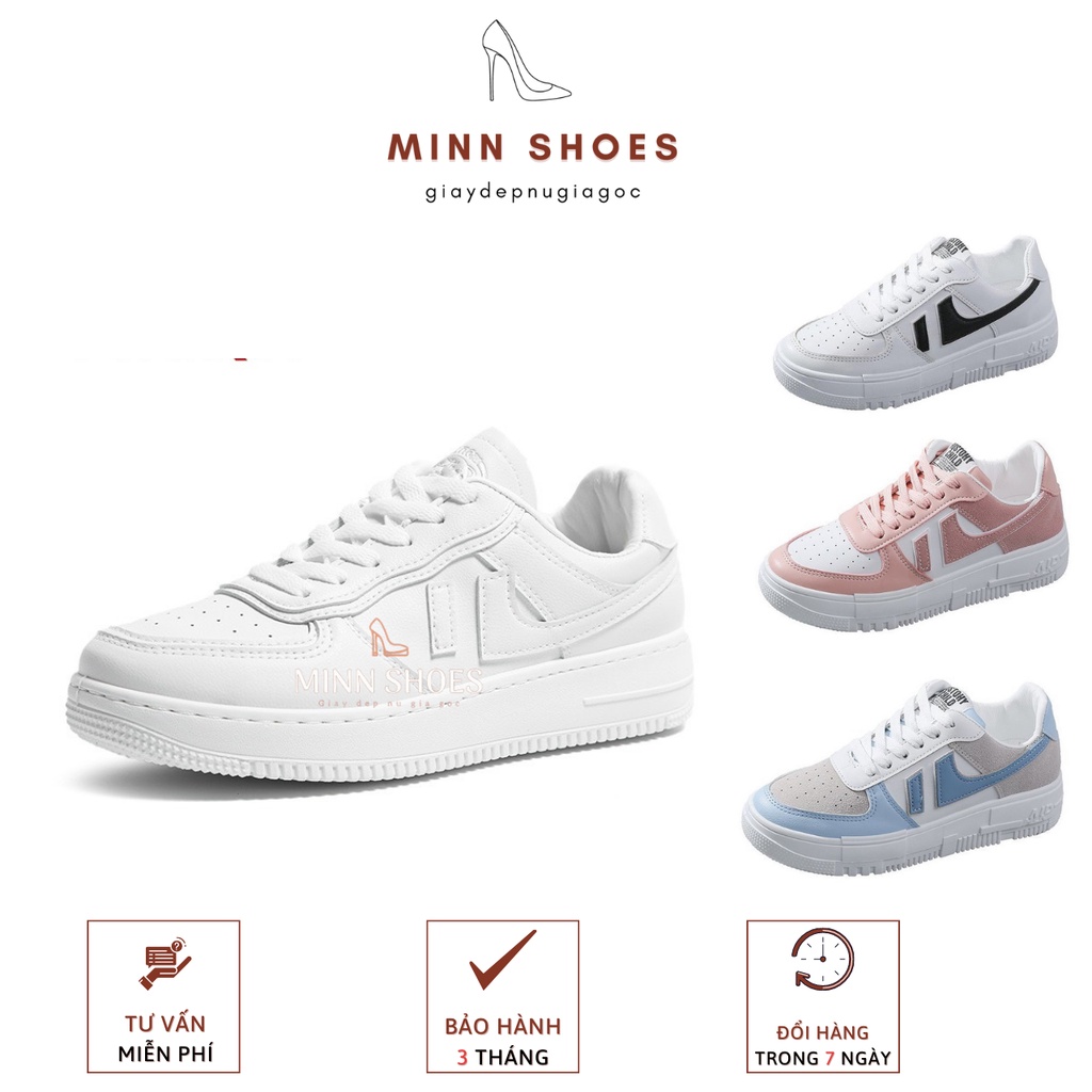 Giày thể thao sneaker nam nữ AIR cổ thấp năng động
