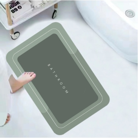 Thảm Hút Nước Siêu Thấm - Thảm Lau Chân Siêu Mềm Siêu Dày, Siêu Thấm Nước Chất Liệu Chống Trượt