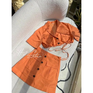 N.T BIGSIZE set vest croptop