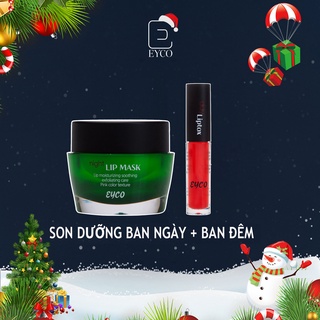 ❤️ EYCO ❤️ SET 2 Son Dayliptox(đỏ) - Nightlipmask