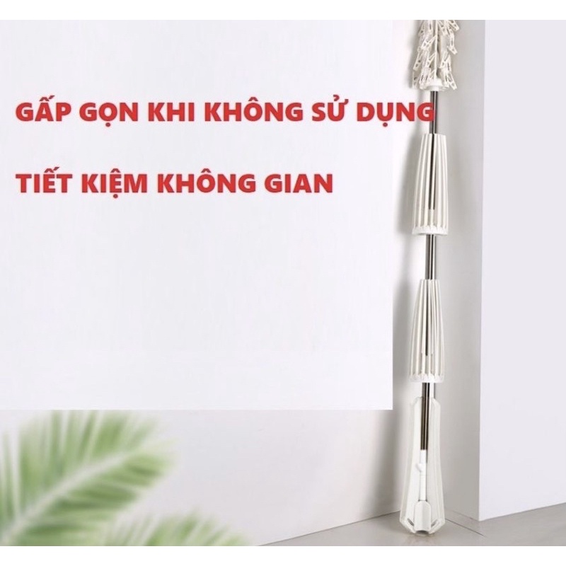 c IỆN - GỌN] Giá Phơi Quần Áo Cho Bé 360 Độ 56 Kẹp dùng làm cây phơi quần áo