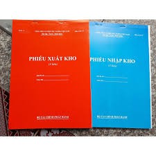 Phiếu nhập kho /xuất kho A4 3 liên 100 tờ