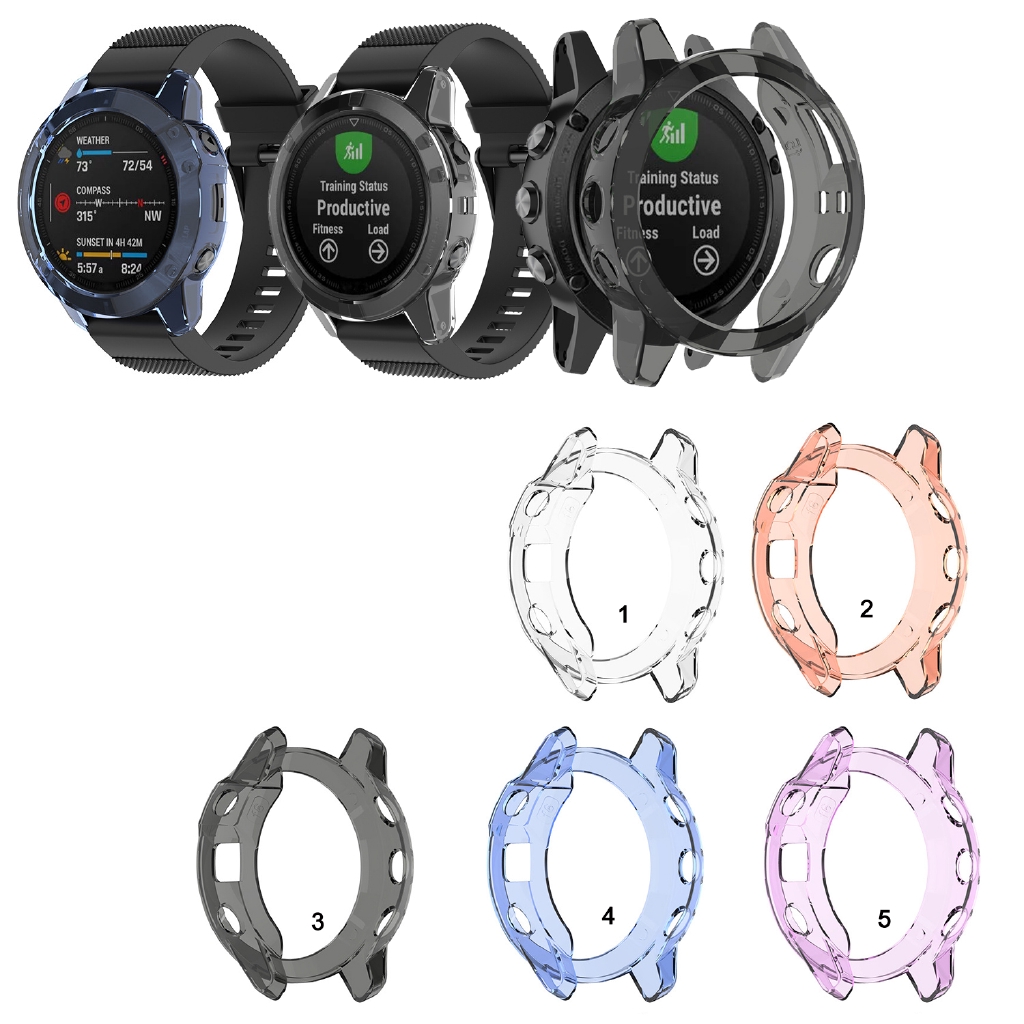 Ốp Bảo Vệ Mặt Đồng Hồ Thông Minh Garmin Fenix 5 5x 5s Plus