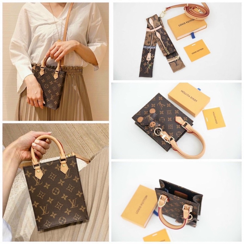 TÚI LV BAG GẤU QUAI XÁCH