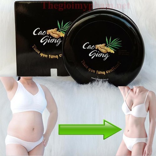 Cao Gừng Tan Mỡ Bụng Chính hãng Thiên Nhiên Việt 250g