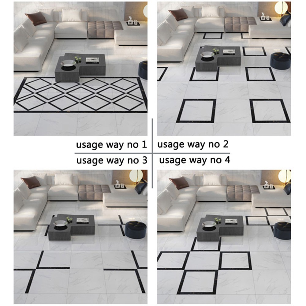 Cuộn giấy dán viền gạch nhà tắm chống thấm nước tiện lợi cỡ 50m