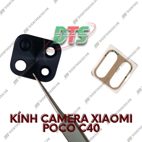 Kính camera xiaomi poco c40 kèm keo dán