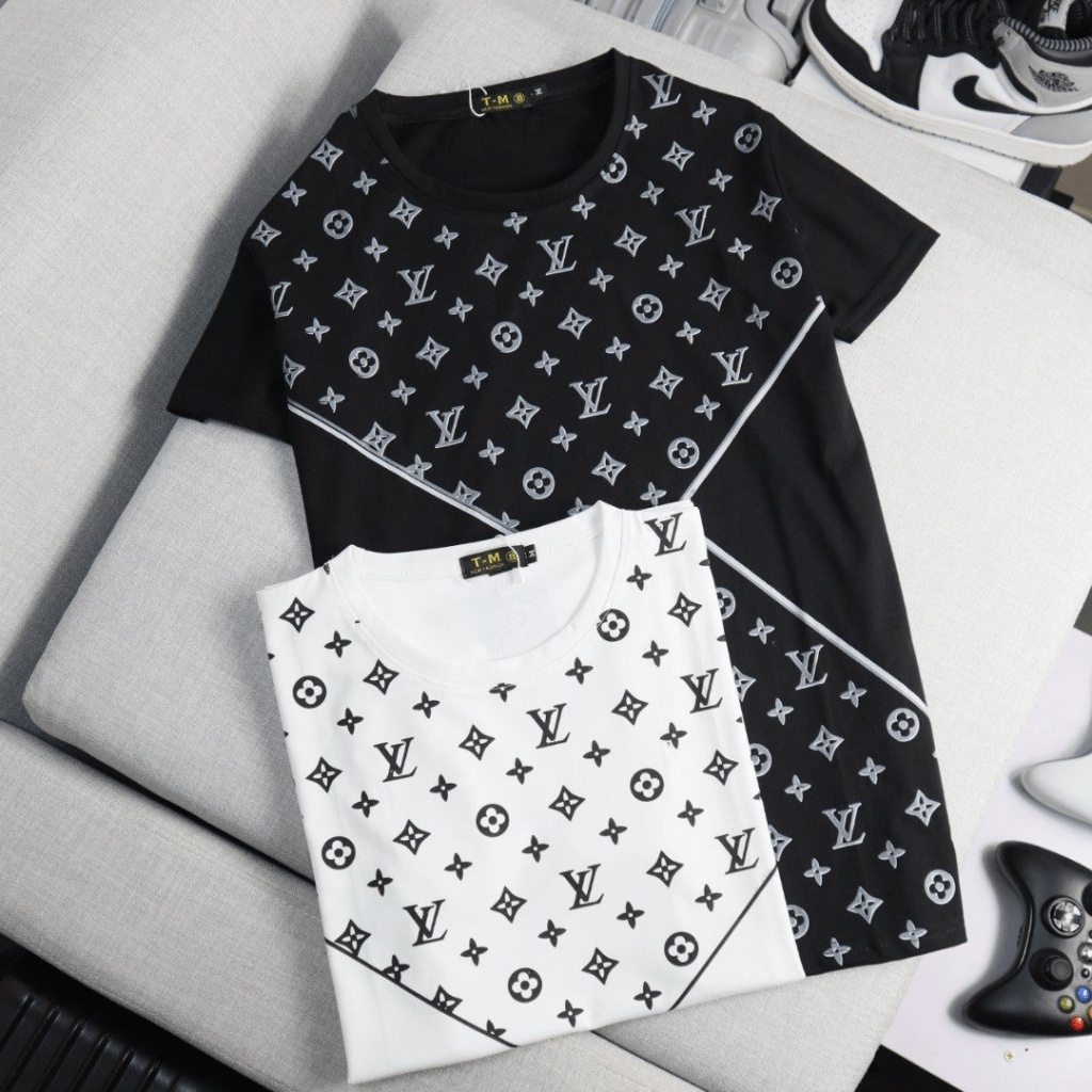 Áo Thun Nam Cổ Tròn Họa Tiết Đẳng Cấp Thời Trang Cá Tính Sành Điệu