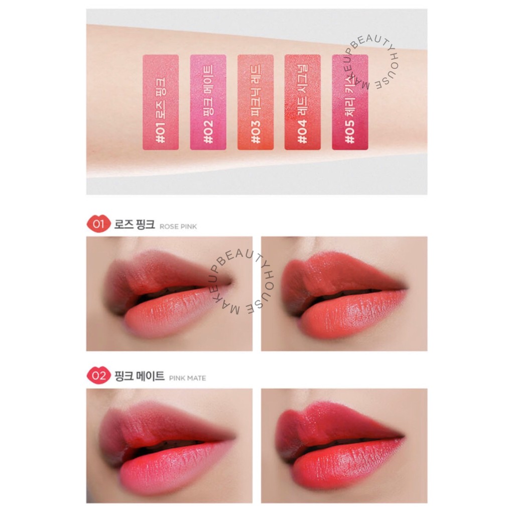 The Face Shop (hàng Mới Về) Son Tint Chống Thấm Nước Thương Hiệu The Face Shop 2019 | BigBuy360 - bigbuy360.vn