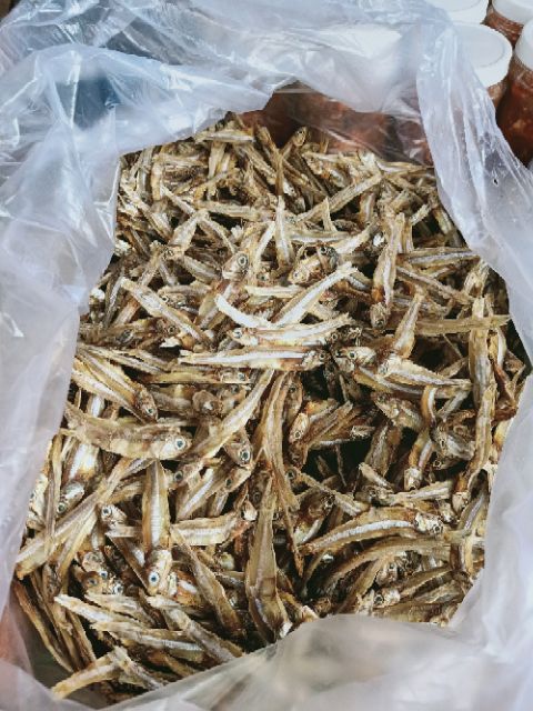 Cá cơm khô to như hình sạch 100% gói 200gr