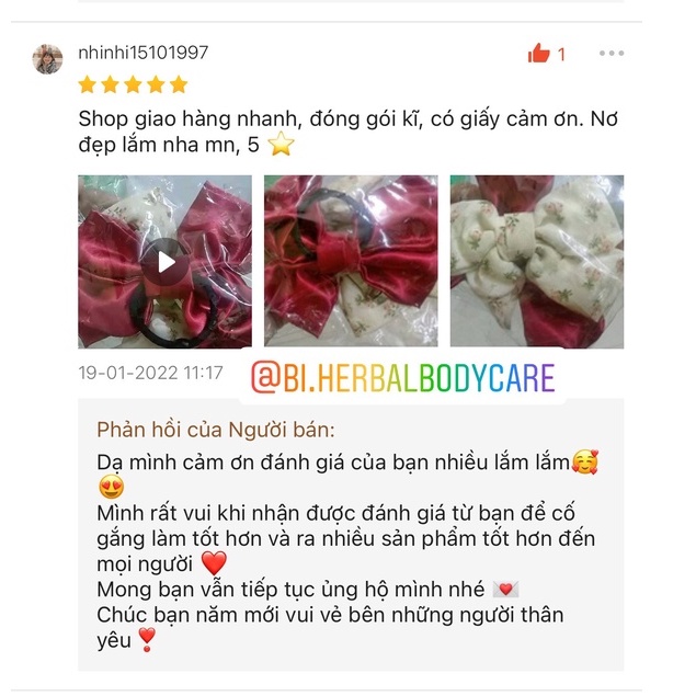 [Handmade] Cột tóc nơ nhỏ vải lụa xinh xắn màu trơn đơn giản dành cho bạn gái