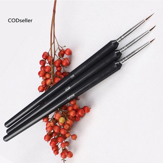 [Hàng mới về] Bộ 3 Cọ Vẽ Móng Tay Tiện Dụng