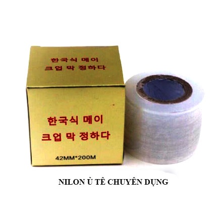 Cuộn nilon ủ tê mày, môi, mí, dùng trong phun xăm, spa