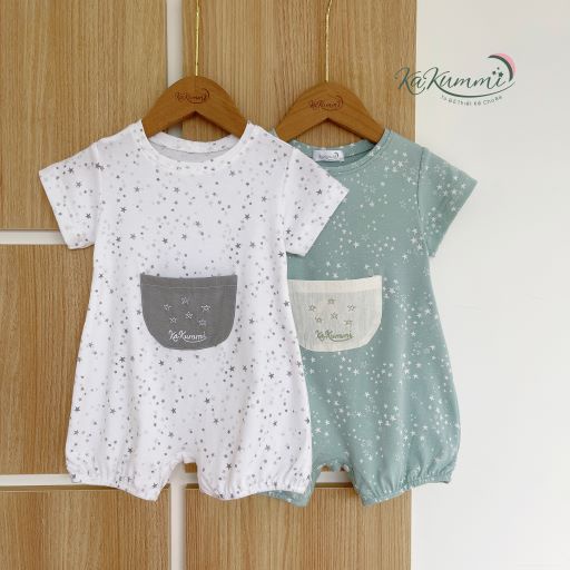 Body cộc tay túi Doraemon chất liệu cotton co giãn 4 chiều (KM22-BD228)