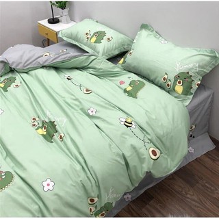 SÉT 5 CHĂN HÈ TRẦN BÔNG GA GỐI Mẫu KHỦNG LONG BƠ - Shoplimiti