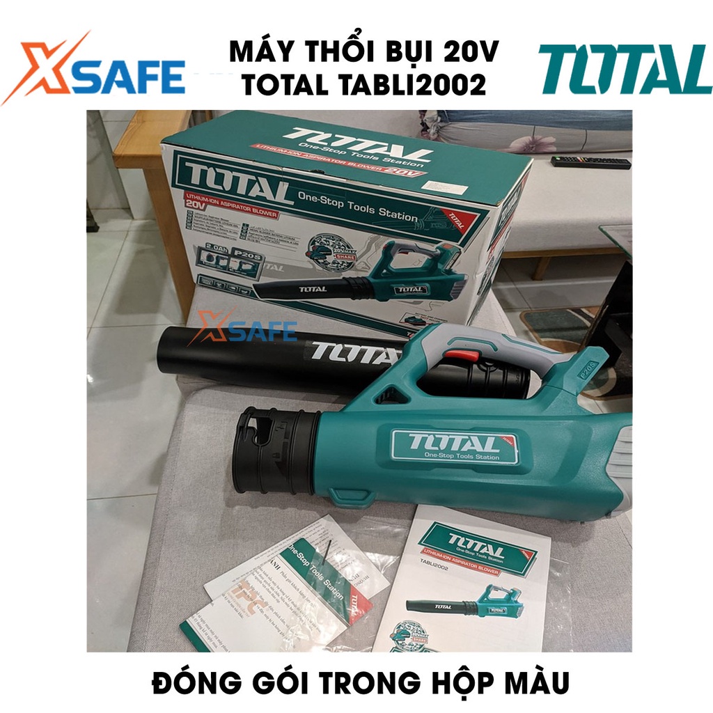 Máy thổi bụi dùng pin 20V TOTAL TABLI2002 ba tốc độ, tốc độ không tải 15000rpm - không kèm theo pin và sạc - chính hãng