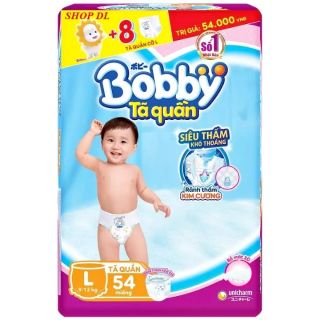 Tã quần bobby m62+8/l54+8/xl48+8/xxl44+8