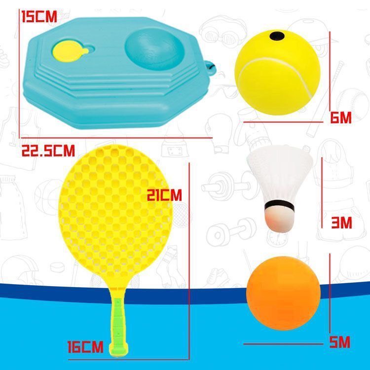 Đồ chơi luyện tập chơi Tennis, Cầu lông cho bé- Trò chơi thể thao vận động MH: 9000000082