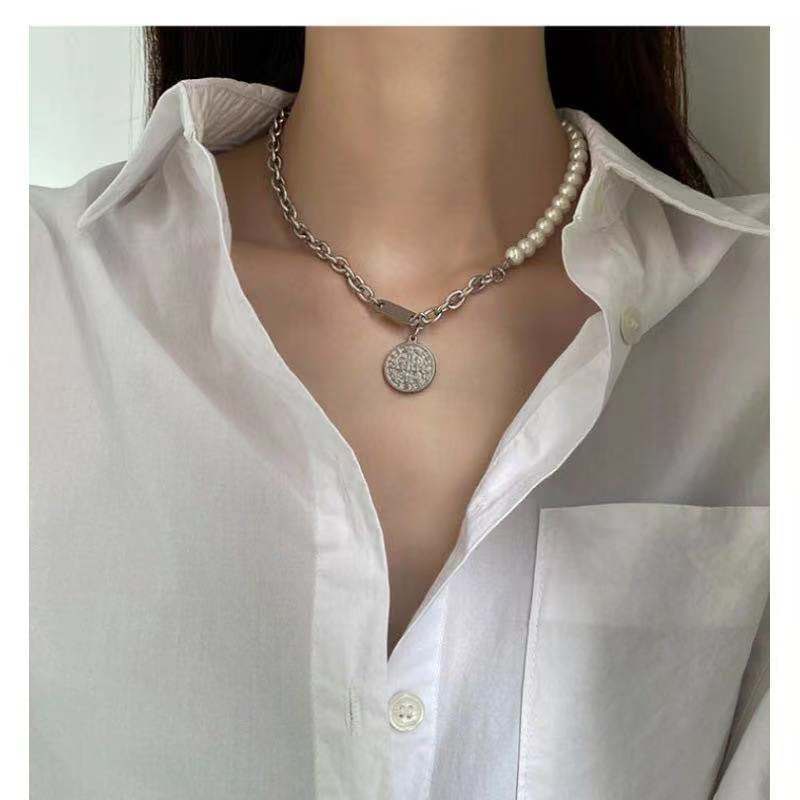 Dây chuyền phối hạt ngọc trai thời trang thanh lịch