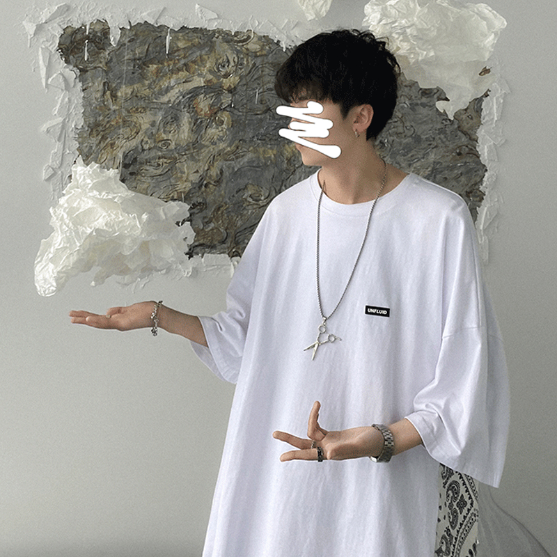 ✦AFFLIGA✦ Áo Thun Tay Ngắn In Hoa Thời Trang Hàn Quốc Dành Cho Nam Nữ