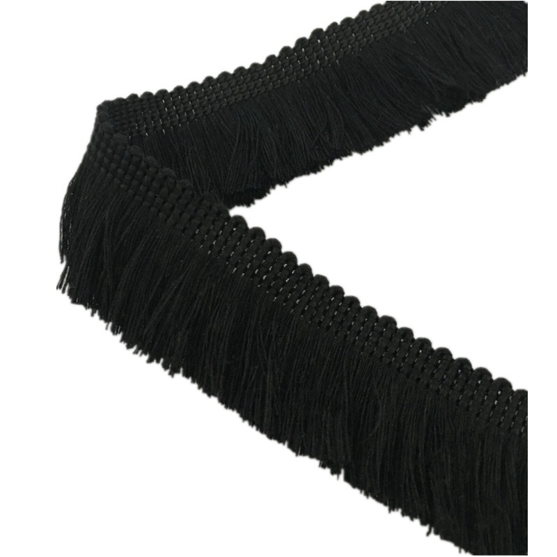 Dải Dây Tua Rua Chất Liệu Cotton Mỏng Dài 2 Yard Dùng Để Trang Trí