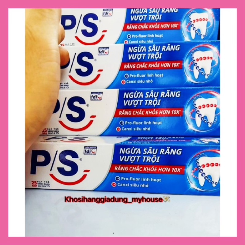 Kem đánh răng PS ngừa sâu răng vượt trội 110gr 180gr