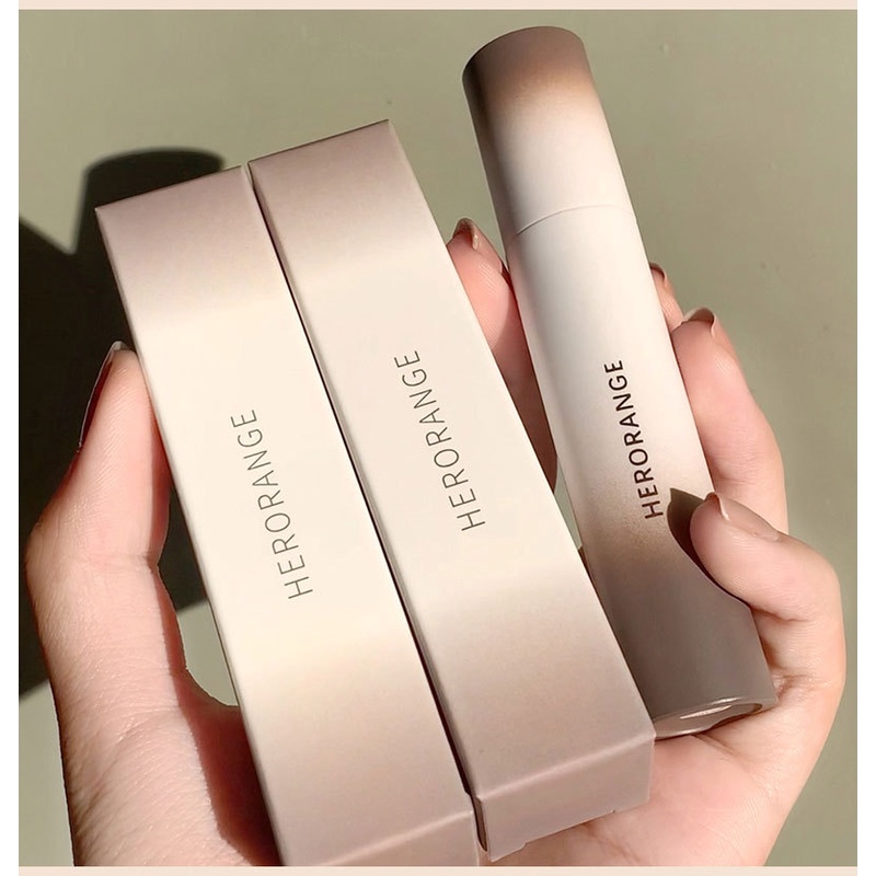 [Hàng mới về]Son kem lì HERORANGE mềm mịn như nhung chống thấm nước chống khô môi lâu trôi