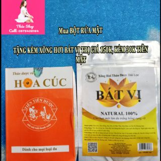 Bột rửa mặt hoa cúc kiềm dầu - Thảo Shop