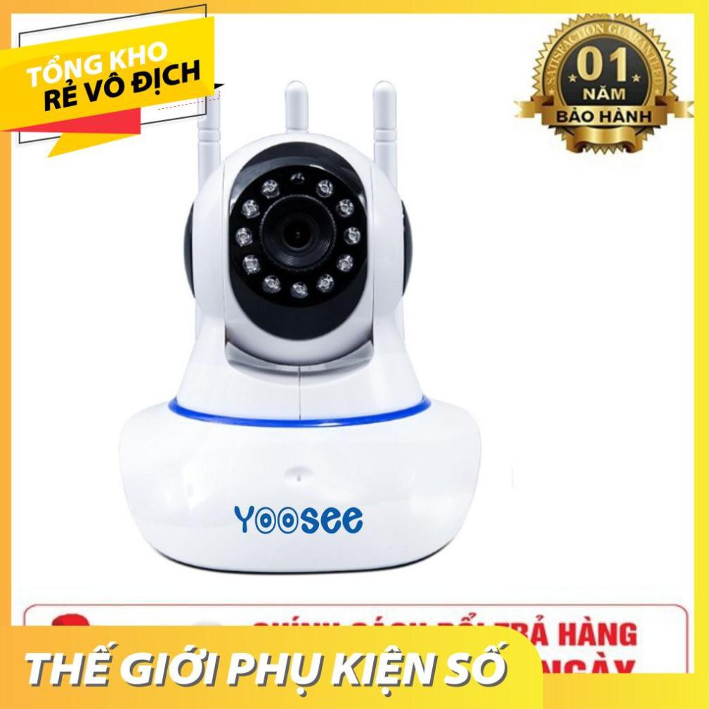 [BH 6 THÁNG] Camera WIFI Yoosee HD720P 3 Anten 720HD Siêu Nét 2019