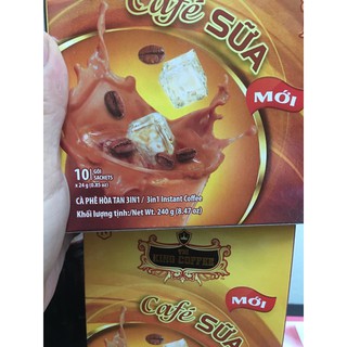 CAFE SỮA ĐÁ KING COFFEE 240g 10 gói x 24g