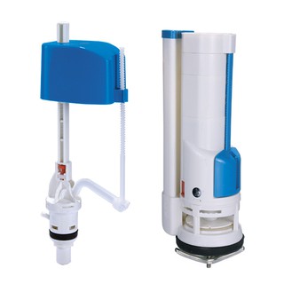 Bộ xả thùng nước 2 nút nhấn VS0503 Paradise cấp piston chiều cao trụ xả 260mm dùng cho bồn cầu liền khối