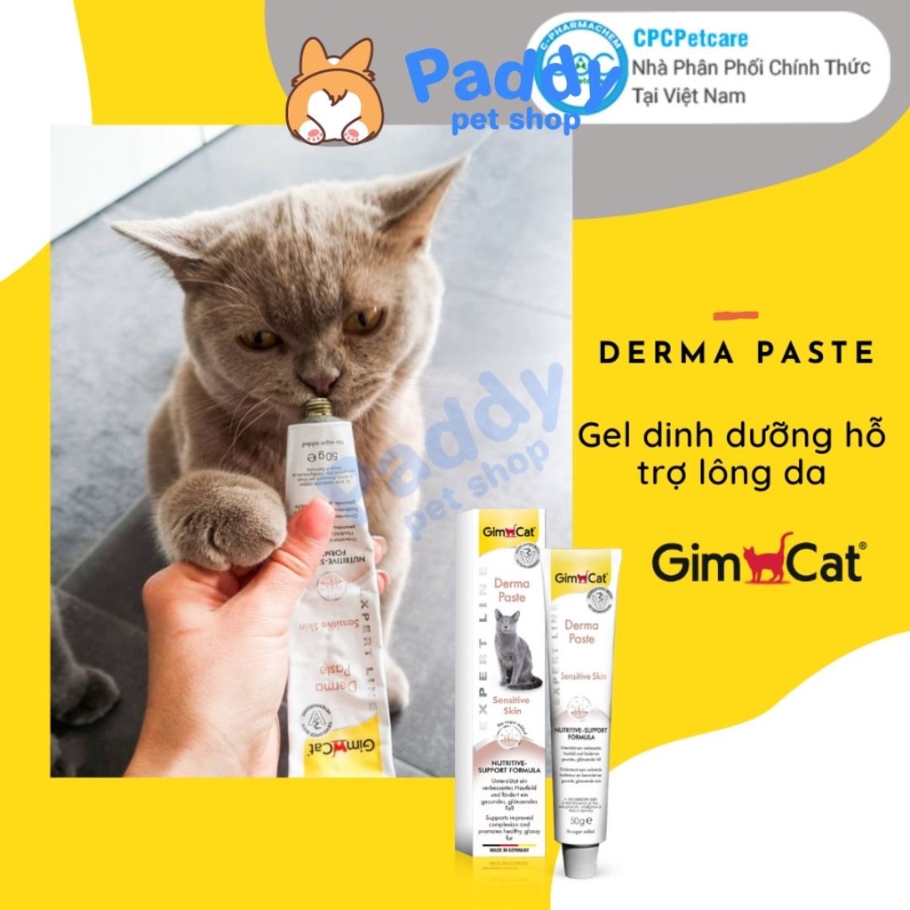 Gel Dinh Dưỡng Cho Mèo GimCat Hỗ Trợ Sức Khỏe Mèo 50g