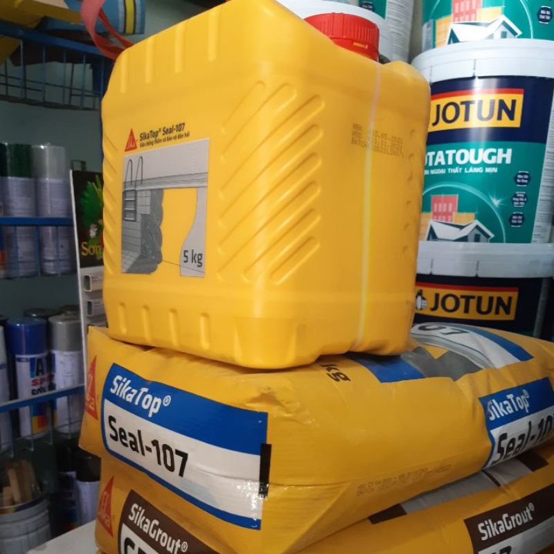 SIKA TOP SEAL-107- Bao 25Kg PHỤ GIA CHỐNG THẤM VÀ BẢO VỆ ĐỘ ĐÀN HỒI