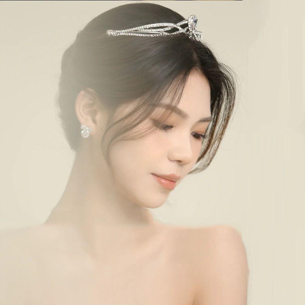 VANES1 Vương Miện Lớn Sang Trọng Cho Cô Dâu