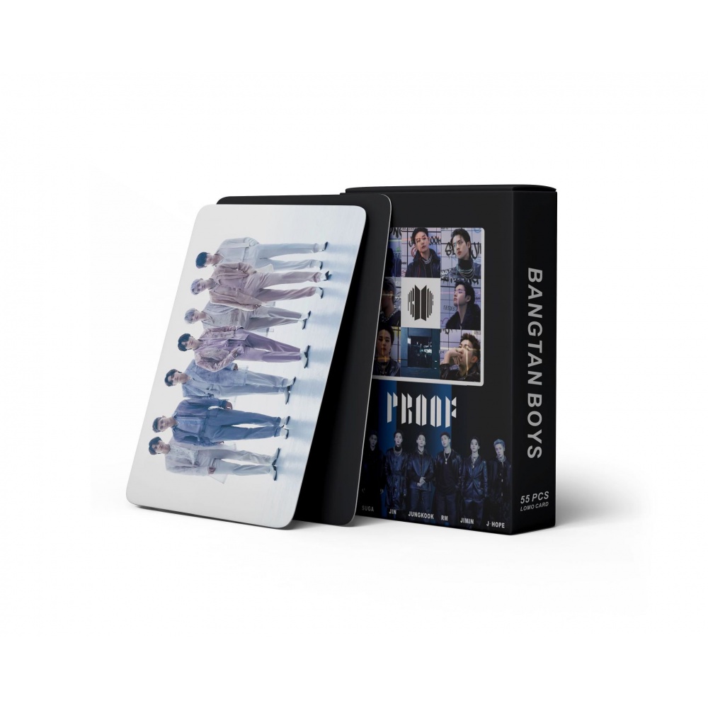 Set 55 Tấm Thẻ Hình Các Thành Viên Nhóm BTS