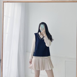 Set đầm đuôi cá + ghile S711 TALY