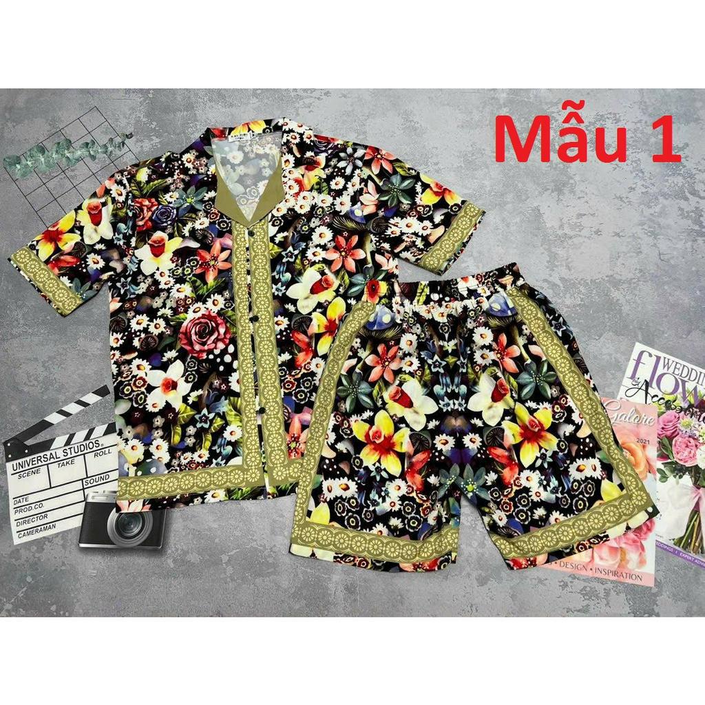 Đồ Bộ Cộc Tay Nam Mặc Mùa Hè Chất Lụa Latin Cực Mát - Hàng Siêu Cấp New 2023