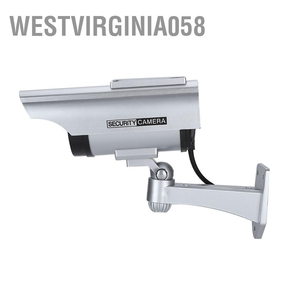Có thể bán buôn Camera giả năng lượng mặt trời Camera giám sát CCTV ngoài trời Hồ sơ LED an ninh Westvirginia058 Hàng giao ngay