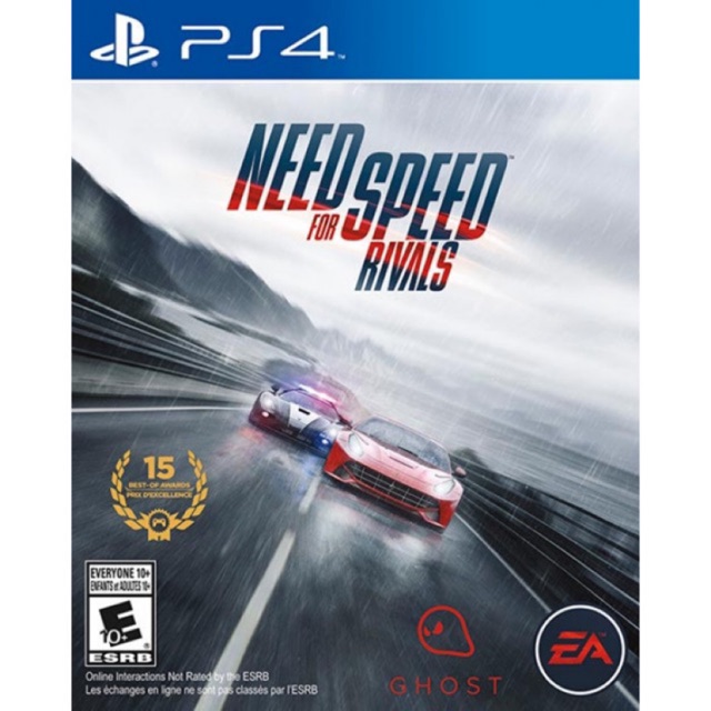 Đĩa Game PS4 : Need For Speed Rival/Ghost/PayBack likenew