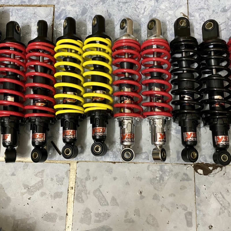 Phuộc nhún sau Yss cho các con xe số Dream Wave Sirius Jupiter Taurus Axelo Ellegant RSX Win 100 Cub ...