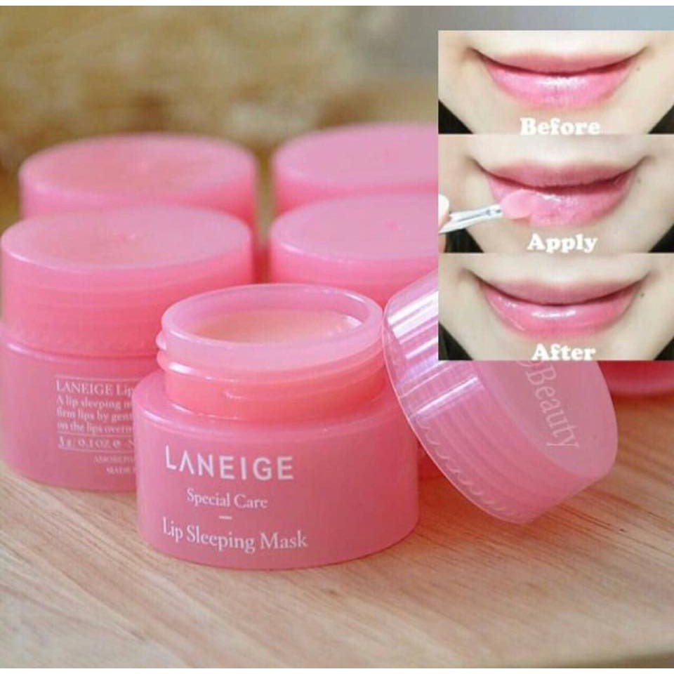 Mặt Nạ Ngủ Môi Laneige Lip Sleeping Mask Berry 5G - Ủ môi dưỡng ẩm giảm thâm