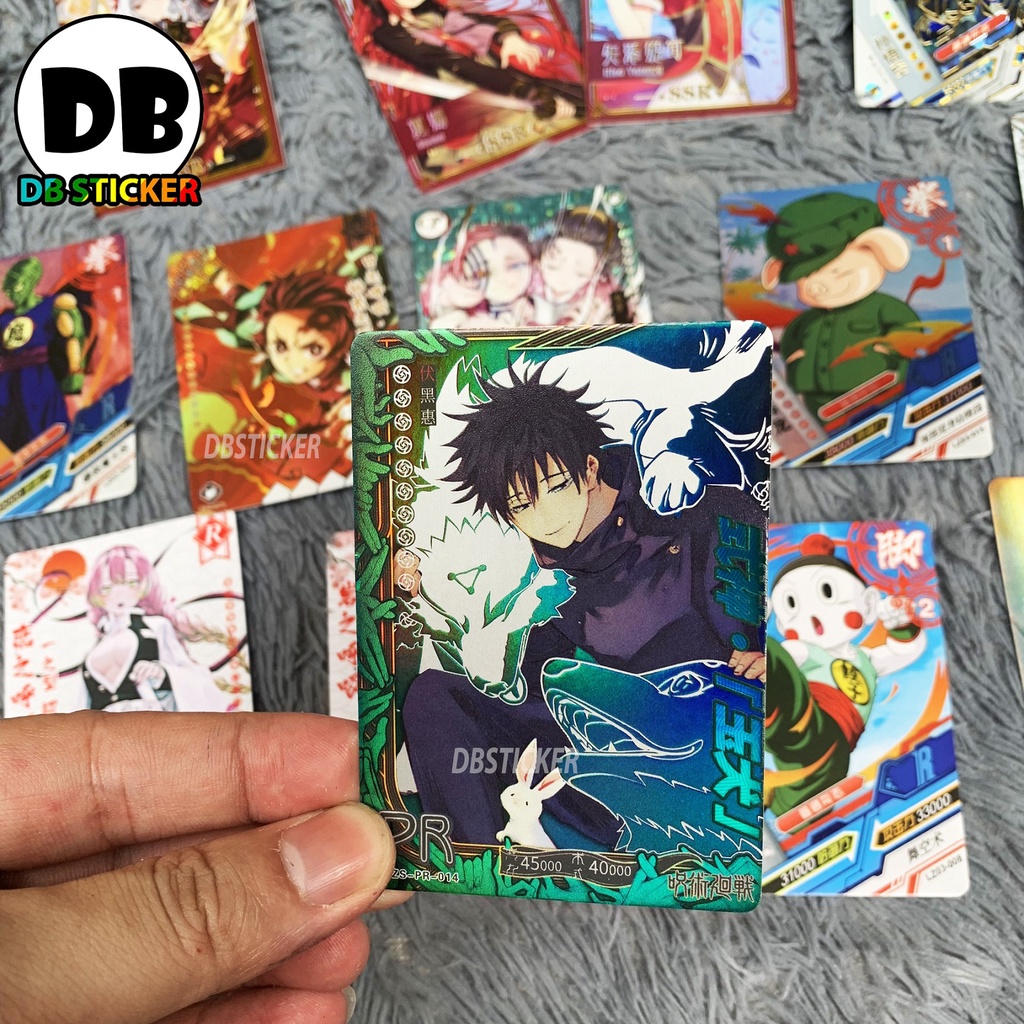 Thẻ nhân phẩm Anime, bộ thẻ bài tổng hợp các bộ manga HOT nhất hiện nay
