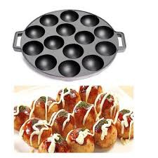 Khuôn Làm Bánh Bạch Tuộc Takoyaki Thơm Ngon (Bánh Khọt Nhật)