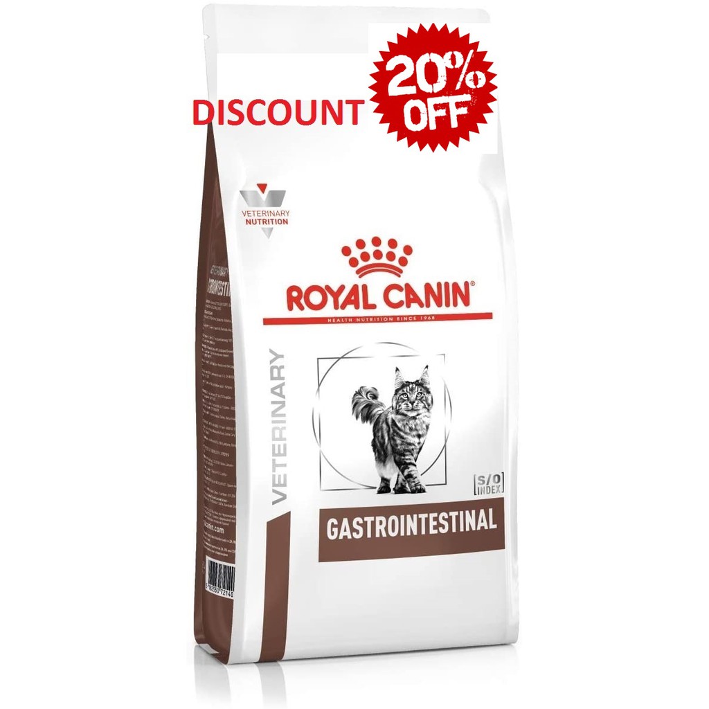 (2kg) Royal canin gastrointestinal, hạt cho mèo bị tiêu chảy
