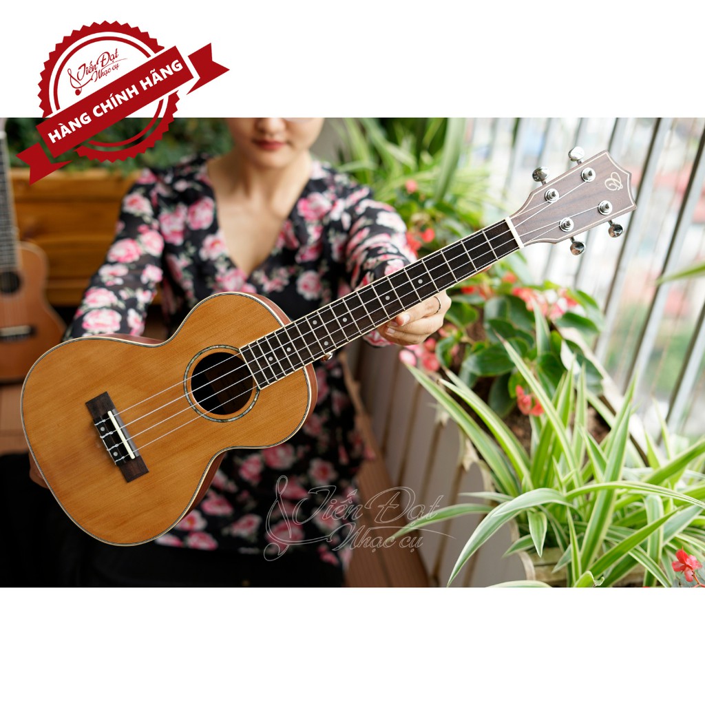 Đàn Ukulele Tenor Chard 18 Phím, 26 Inch Gỗ Thông Cao Cấp