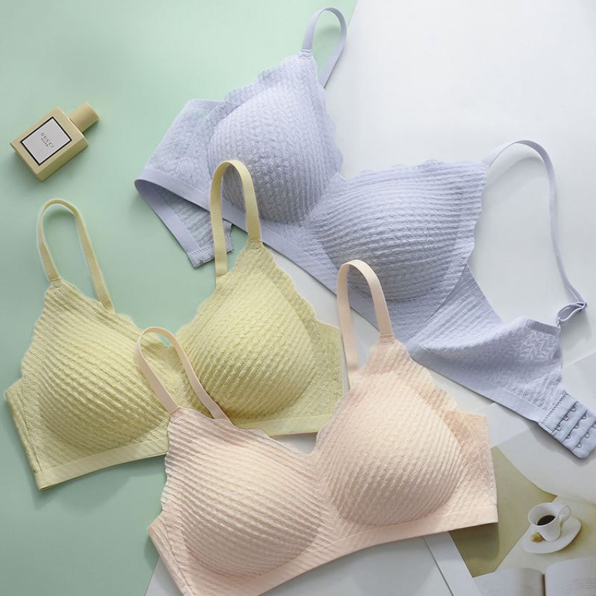 Áo ngực ren không gọng nâng ngực Cao Cấp thiết kế co giãn ôm sát, giúp bạn thon gọn tạo vóc dáng gợi cảm mềm mại A3289