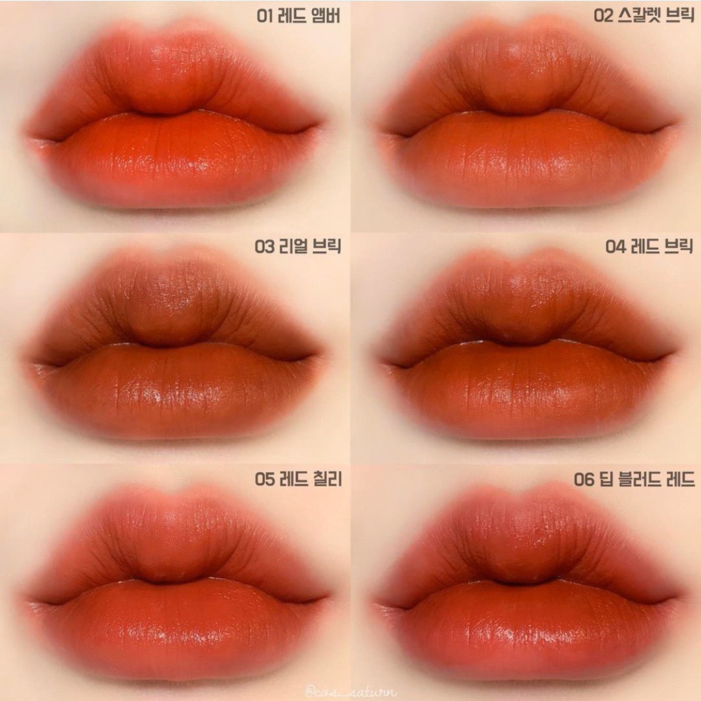 [HÀNG CÓ SẴN] Son Kem Lì, Siêu Mịn Mượt, Lên Màu Chuẩn G9Skin First V-Fit Velvet Tint