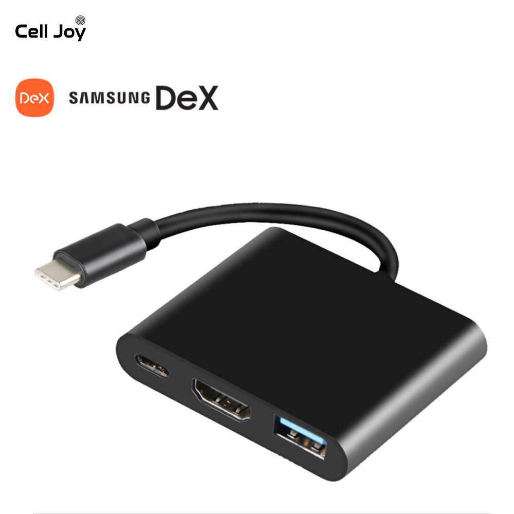 Bộ Adapter cáp chuyển Type-C sang HDMI 4k/USB/TypeC 3 trong 1 cho laptop táo,tablet táo dùng trong trình chiếu