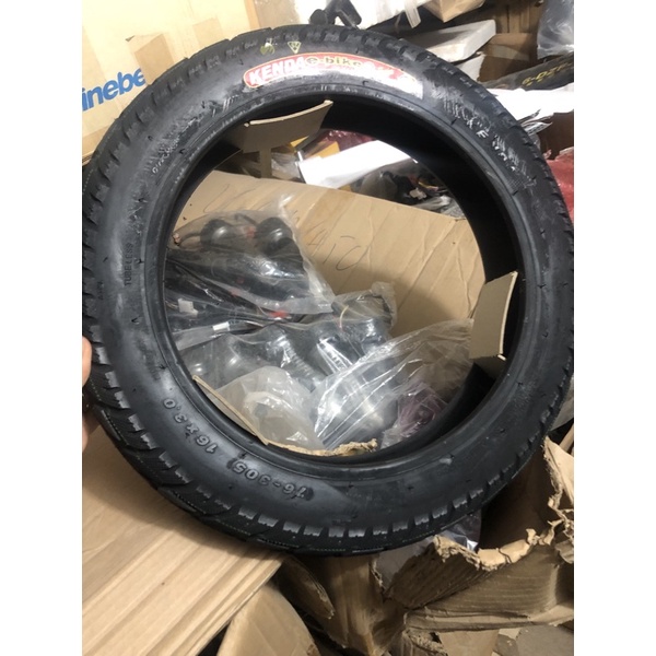Lốp k săm 16x3.0 ken da